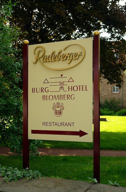 Burghotel Blomberg Blomberg  Exterior foto